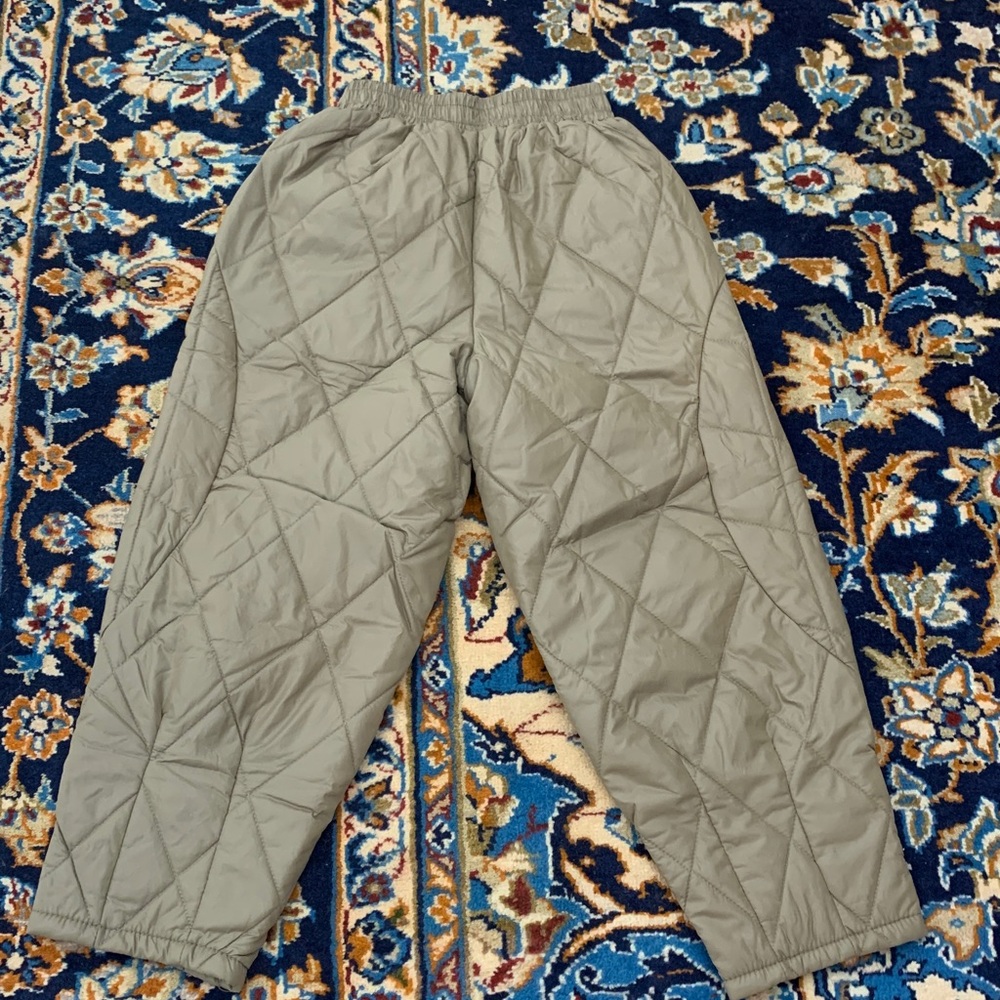 NWT❄️Stylish Tan Quilted Pants - Picture 10 of 16